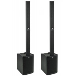 2x HK AUDIO POLAR 10 Mk2 Black | 2000W aktivni stolpni PA sistem - set